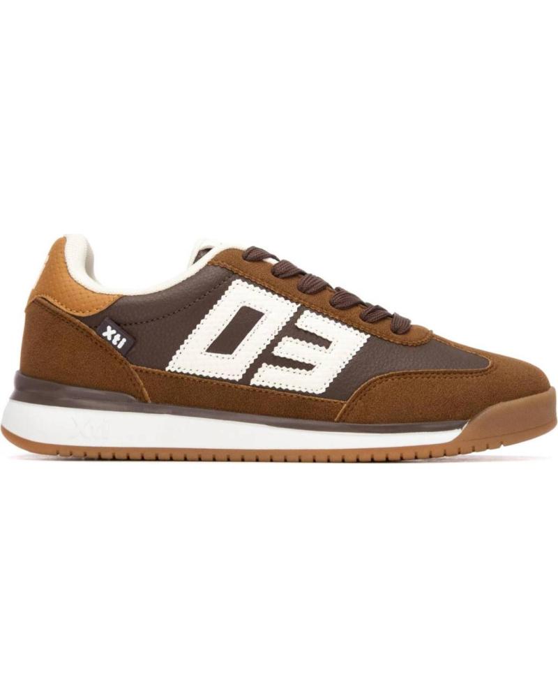XTI TÊNIS XTI MASCULINO, COR CAMEL CAMEL
