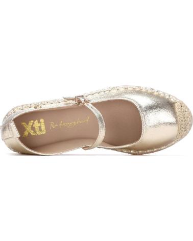 XTI MERCEDITAS IZADA YUTE PARA MUJER 145028 COLOR ORO METAL