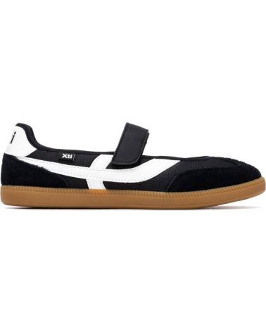XTI ZAPATILLAS XTI MARY JANE NEGRO CON CIERRE DE VELCRO NEGRO