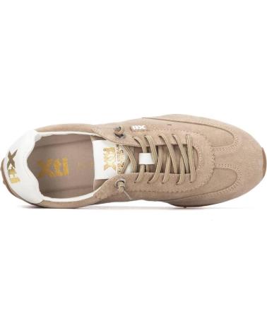 XTI TÊNIS XTI CASUAL MODELO 145221 TAUPE TAUPE
