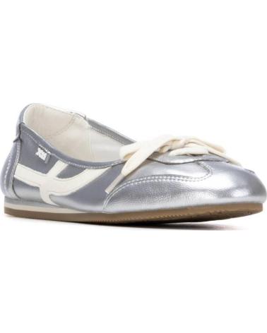 XTI BAILARINAS XTI MUJER PLATA CON DETALLE DE LAZO PLATA