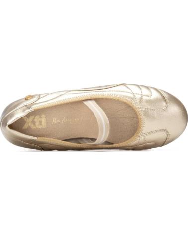 XTI ZAPATOS PLANOS DORADOS XTI MODELO 145228 ORO