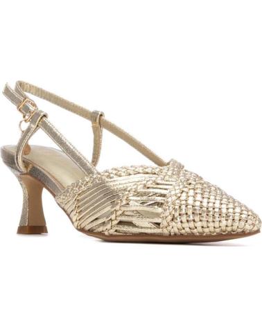 XTI SAPATOS SLINGBACK SALTO 5 CM TRANÇADOS OURO 1171673 ORO