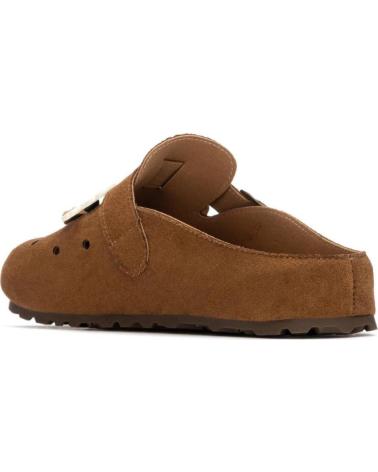 XTI TAMANCOS XTI FEMININOS, MODELO 145315, COR CAMEL CAMEL