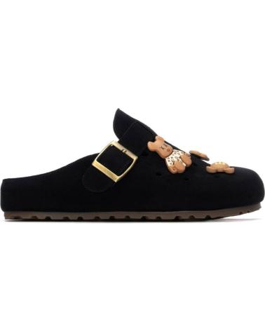 XTI ZUECOS XTI NEGRO CON ADORNOS NEGRO