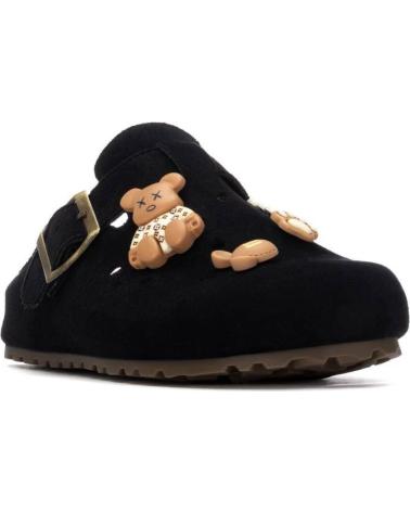 XTI ZUECOS XTI NEGRO CON ADORNOS NEGRO