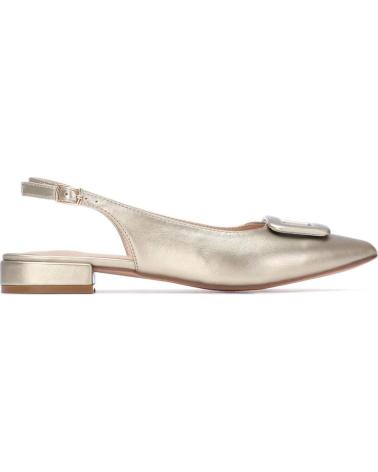 XTI ZAPATOS PLANOS DESTALONADOS XTI MUJER ORO ORO