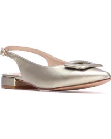 XTI ZAPATOS PLANOS DESTALONADOS XTI MUJER ORO ORO