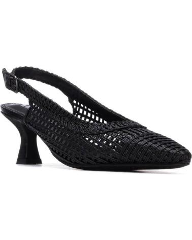 XTI ZAPATOS DE TACÓN DESTALONADOS XTI NEGRO NEGRO