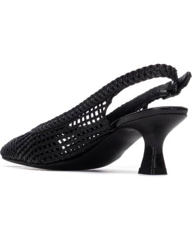 XTI ZAPATOS DE TACÓN DESTALONADOS XTI NEGRO NEGRO