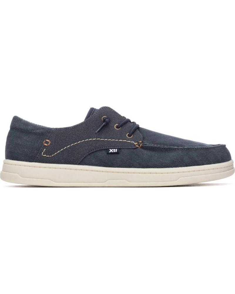 XTI ZAPATILLAS CASUALES XTI PARA HOMBRE, AZUL MARINO, MODELO 145728 NAVY