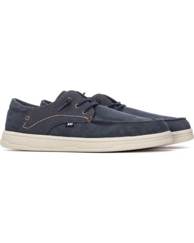 XTI ZAPATILLAS CASUALES XTI PARA HOMBRE, AZUL MARINO, MODELO 145728 NAVY