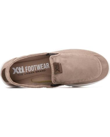 XTI ZAPATILLAS CASUALES XTI PARA MUJER, MODELO 145740, COLOR TAUPE TAUPE