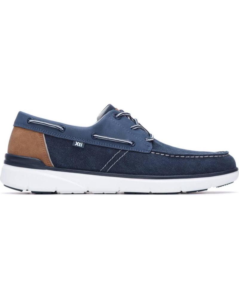 XTI ZAPATILLAS NÁUTICAS XTI PARA HOMBRE, AZUL MARINO NAVY