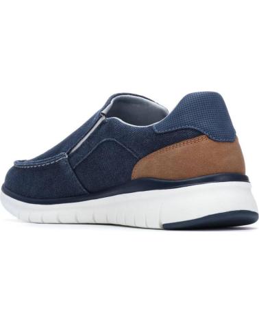 XTI ZAPATILLAS SLIP-ON XTI CON DETALLE EN CONTRASTE NAVY