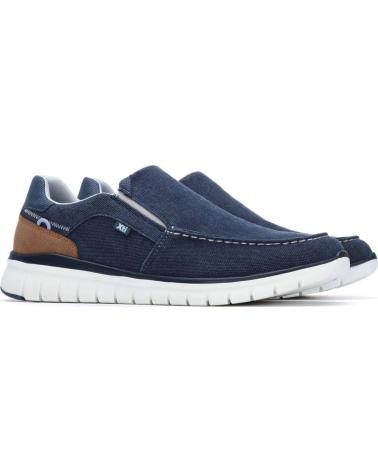 XTI ZAPATILLAS SLIP-ON XTI CON DETALLE EN CONTRASTE NAVY