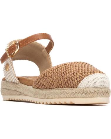 XTI ALPARGATAS XTI CON TIRA AL TOBILLO PARA MUJER EN CAMEL CAMEL