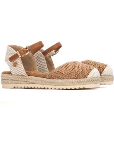 XTI ALPARGATAS XTI CON TIRA AL TOBILLO PARA MUJER EN CAMEL CAMEL