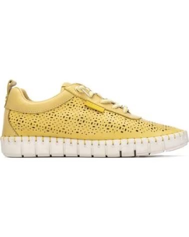 CARMELA ZAPATILLAS CARMELA MUJER AMARILLAS MODELO 163099 AMARILLO