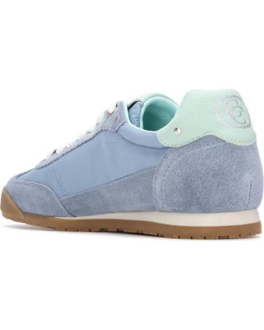 CARMELA CARMELA ZAPATILLAS DEPORTIVAS DE ANTE AZUL PARA MUJER JEANS