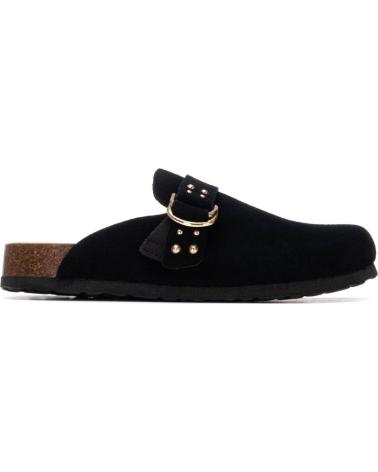 REFRESH SABOTS REFRESH NOIRS AVEC BOUCLE POUR FEMME NEGRO