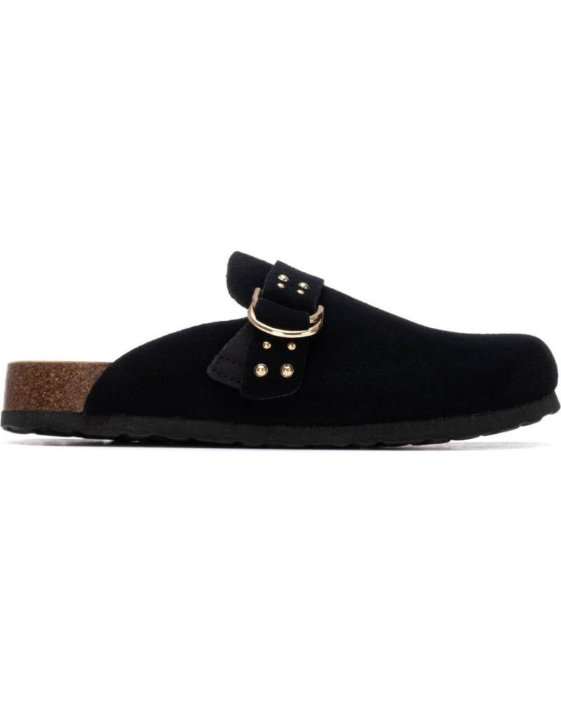 REFRESH SABOTS REFRESH NOIRS AVEC BOUCLE POUR FEMME NEGRO