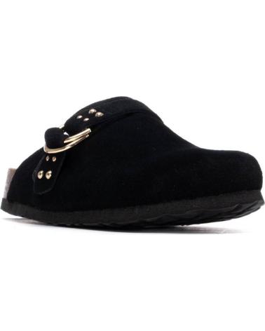 REFRESH SABOTS REFRESH NOIRS AVEC BOUCLE POUR FEMME NEGRO