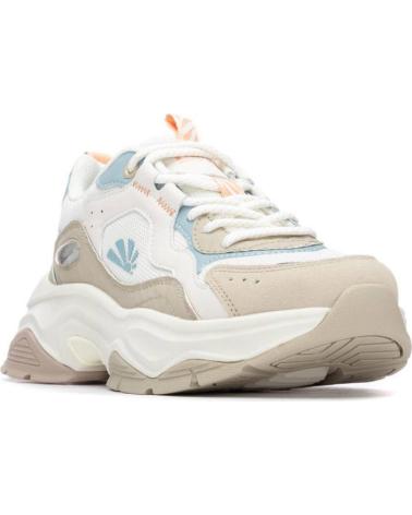 REFRESH ZAPATILLAS DEPORTIVAS REFRESH 175047 BEIGE PARA MUJER BEIGE