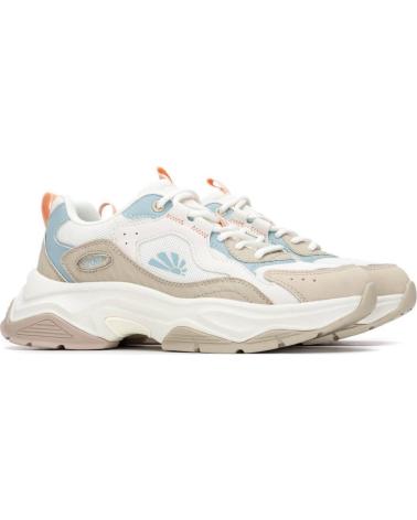 REFRESH ZAPATILLAS DEPORTIVAS REFRESH 175047 BEIGE PARA MUJER BEIGE