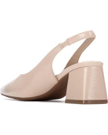 REFRESH ZAPATOS DE TACÓN REFRESH DE PIEL SINTÉTICA COLOR BEIGE BEIGE