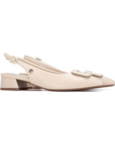 REFRESH ZAPATOS DE TACÓN BAJO DESTALONADOS REFRESH 175085 BEIGE BEIGE