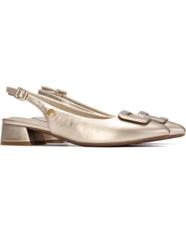 REFRESH ZAPATOS DE VESTIR DORADOS REFRESH 175085 CON TIRA AL TALÓN ORO