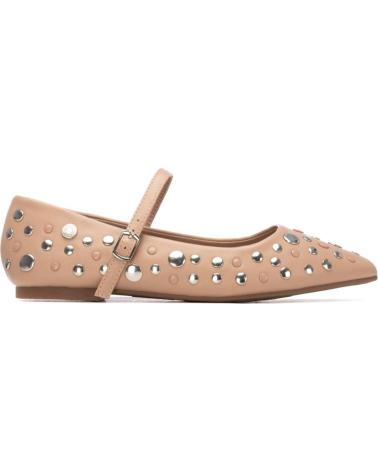 REFRESH BAILARINAS MUJER REFRESH NUDE CON TACHUELAS NUDE