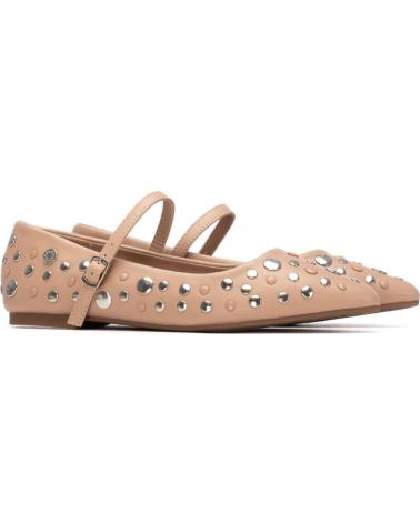 REFRESH BAILARINAS MUJER REFRESH NUDE CON TACHUELAS NUDE