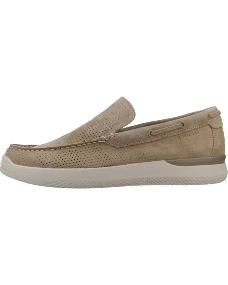 STONEFLY MOCASSINS MASCULINOS STONEFLY MODELO 222459S MARROM CLARO 77E