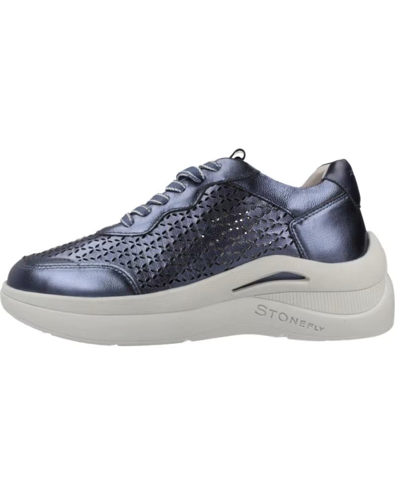 STONEFLY ZAPATILLAS MUJER STONEFLY ROCHA 8 LAMINATED LTH AZUL 100