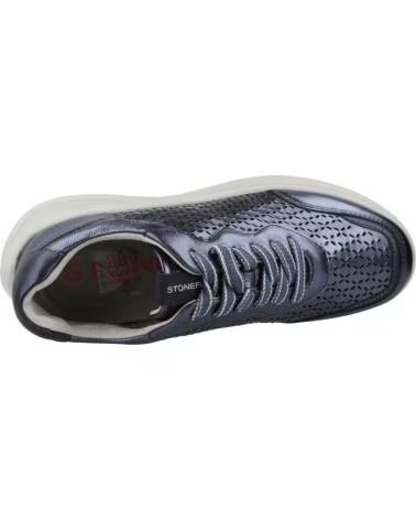 STONEFLY ZAPATILLAS MUJER STONEFLY ROCHA 8 LAMINATED LTH AZUL 100