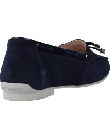 Woman Mocasines STONEFLY STONEFLY LOAFERS WOMEN´S NAVY BLUE BOW OCEAN BLUE