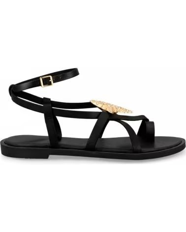 SPORT3PUNTO0 SANDALIAS GLADIADORAS NEGRAS CON DETALLE DE MARIPOSA VARIOS COLORES