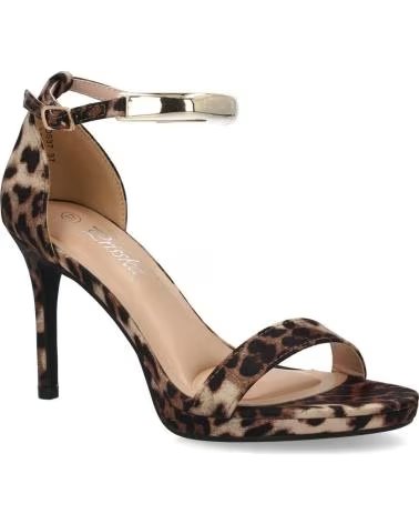 SPORT3PUNTO0 SANDALIAS DE TACÓN ALTO CON ESTAMPADO DE LEOPARDO VARIOS COLORES