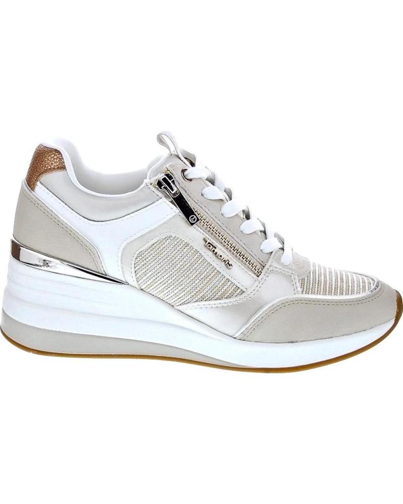 TAMARIS TAMARIS ZAPATILLAS BAJAS MUJER MODELO 23703 BEIGE BEIGE