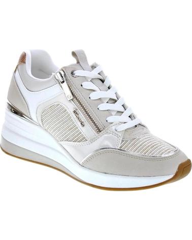 TAMARIS TAMARIS ZAPATILLAS BAJAS MUJER MODELO 23703 BEIGE BEIGE