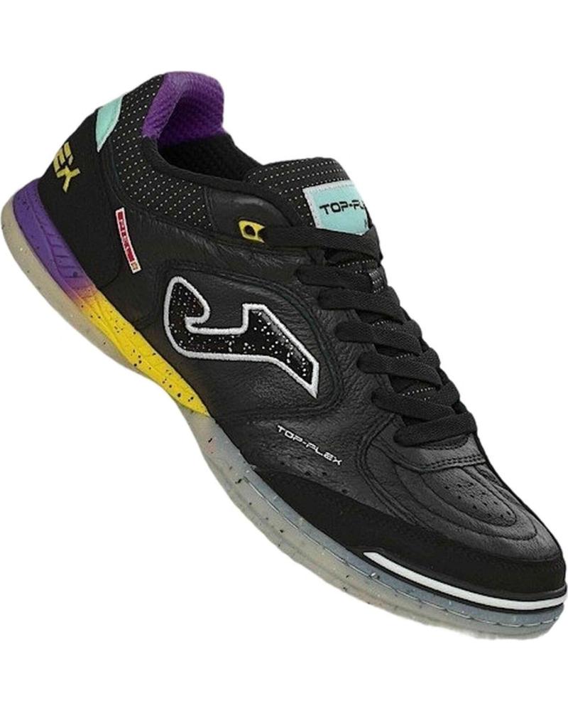 JOMA ZAPATILLAS FUTSAL TOP FLEX 2601IN NEGRAS NEGRO