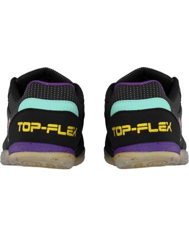 JOMA ZAPATILLAS FUTSAL TOP FLEX 2601IN NEGRAS NEGRO