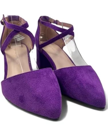 TIMBOS ZAPATOS DE TACÓN DE VESTIR MORADOS PARA MUJER MORADO
