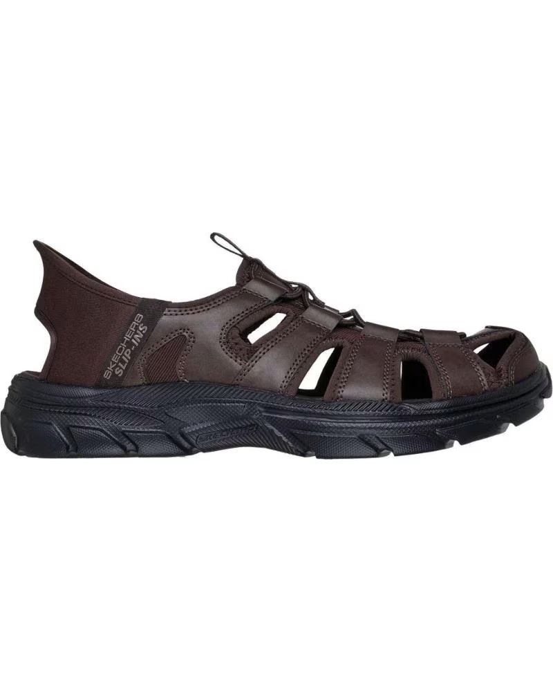 SKECHERS SANDALIAS SKECHERS 205182 HOMBRE MARRÓN SLIP INS MARRON