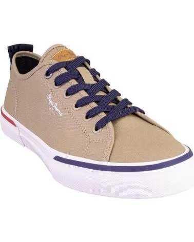 PEPE JEANS ZAPATILLAS PEPE JEANS DE LONA PARA HOMBRE COLOR BEIGE BEIGE