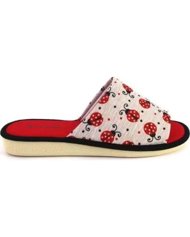 GARZON ZAPATILLAS DE CASA PARA MUJER GARZON P400 168 ROJO