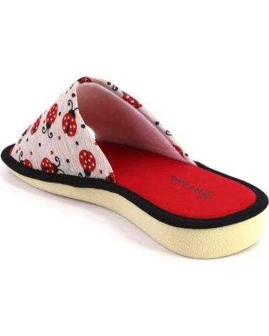 GARZON ZAPATILLAS DE CASA PARA MUJER GARZON P400 168 ROJO