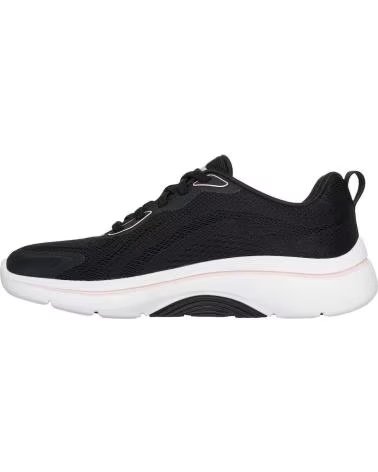 SKECHERS ZAPATILLAS SKECHERS MUJER 125346 CASUALES NEGRO Y ROSA NEGRO Y ROSA